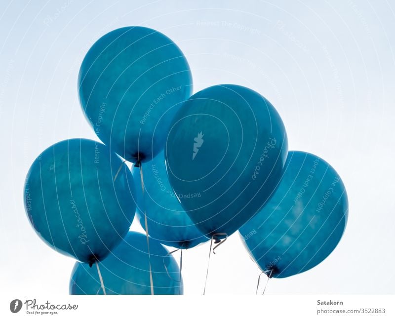 Texture on surface of blue balloon balloons float white decoration texture air pattern skin rubber design closeup decorative color concept celebration creative