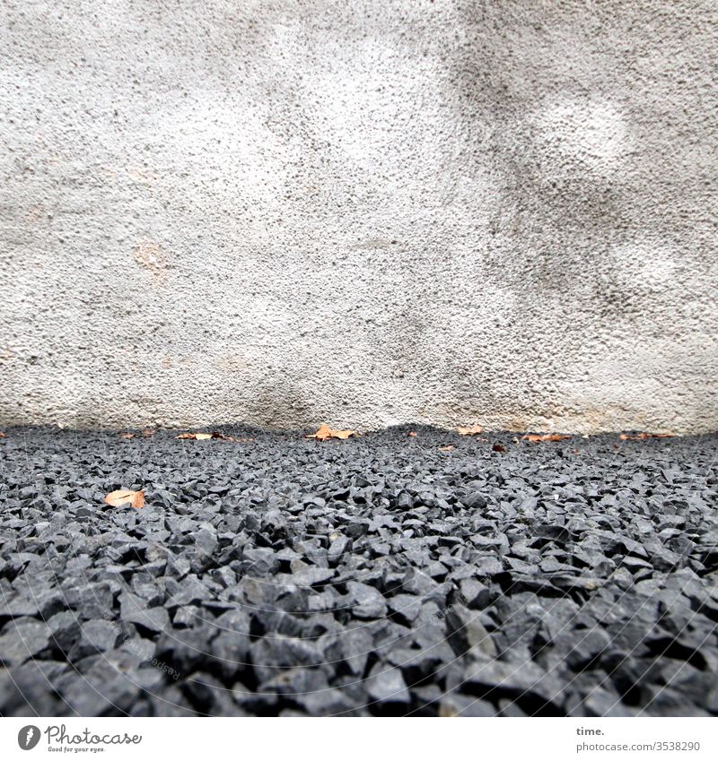a lot of coal | taken literally Places disorientation Heap Coal Storage Wall (building) coal storage heating material Stone Concrete Muddled Black heating fuel