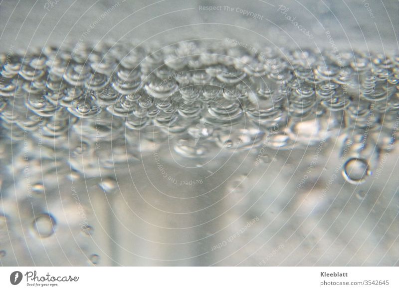 Crystal clear bubbles - bubbles in clear liquid under blur blow Fizzy bubbles Water Wet Bubbles Movement Fluid colourless Fresh Macro (Extreme close-up) Detail