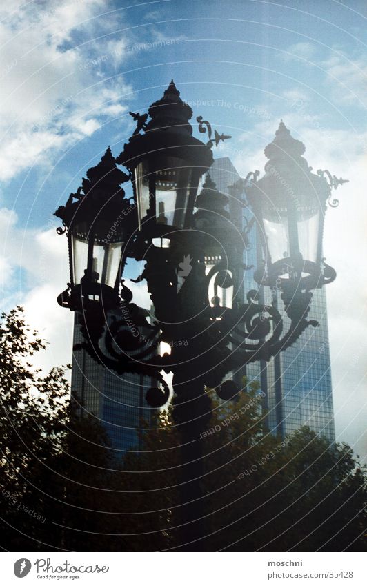 streetlamp Street lighting Lantern Lamp High-rise Town Historic