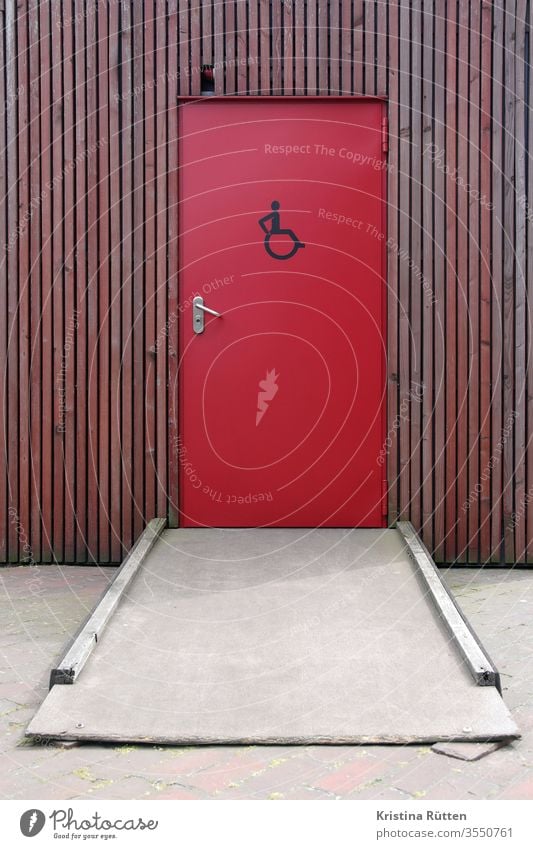 improvised ramp to the disabled toilet handicapped toilet Toilet Disability friendly wheelchair users Ramp john LAVATORY washroom Access Accessible Sign symbol