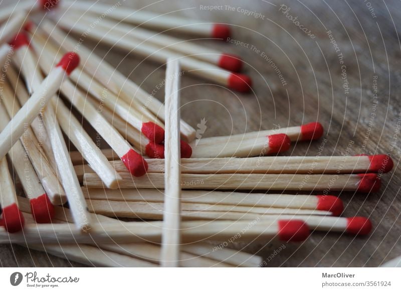 Red matches red matches Match Fire wood matchbox wooden Combustible peril Heat macro Ignite Light Firewood Consistencies Kindling little stick Tongue sticks