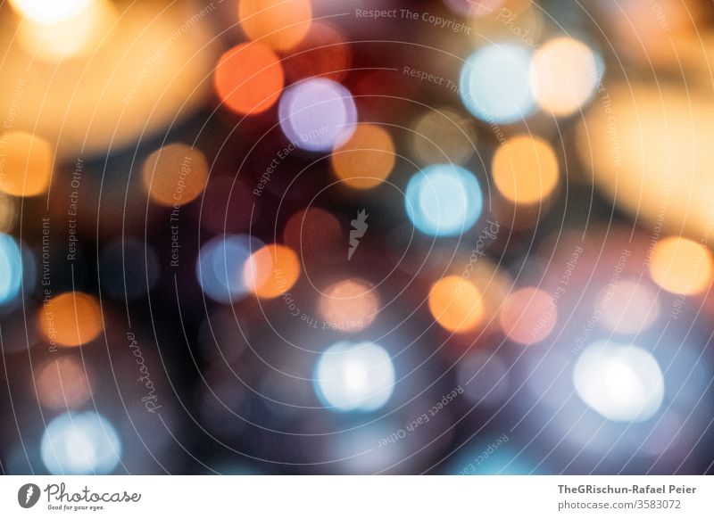 Blurred Lights - Bokeh bokeh blurred Moody Pattern clearer Abstract Decoration background Colour hazy Christmas