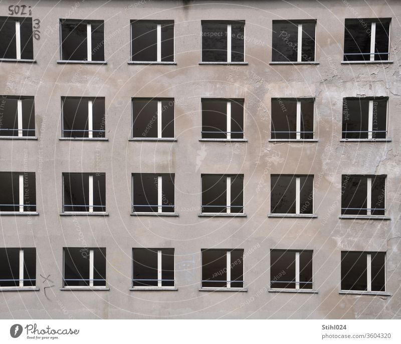 The Colossus of Prora - multi-storey building ruins of the NS regime Unfinished building floor unfinished Rügen power through joy Architecture Window Incomplete