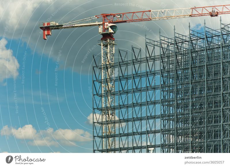 Construction site again Structural engineering work construction Scaffold Scaffolding engineering construction Crane Metal Armour Steel Aspire