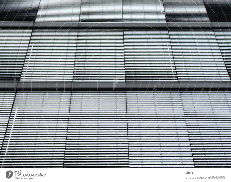 closed society urban Venetian blinds Town Whimsical Facade perspective Window Gray Across Parallel level Inspiration Puzzle Surface heel Tall monotonous nuance
