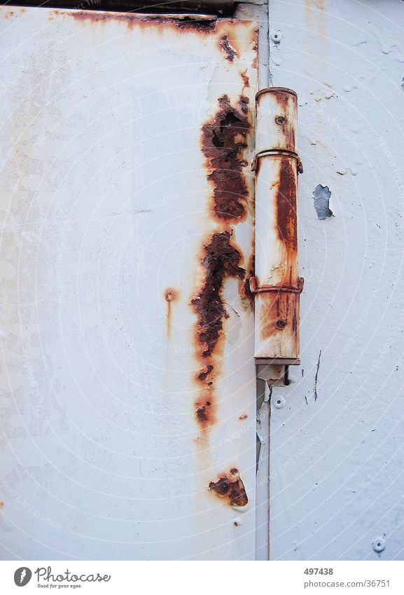 ravages of time Rust Industry Old Door Detail hinge
