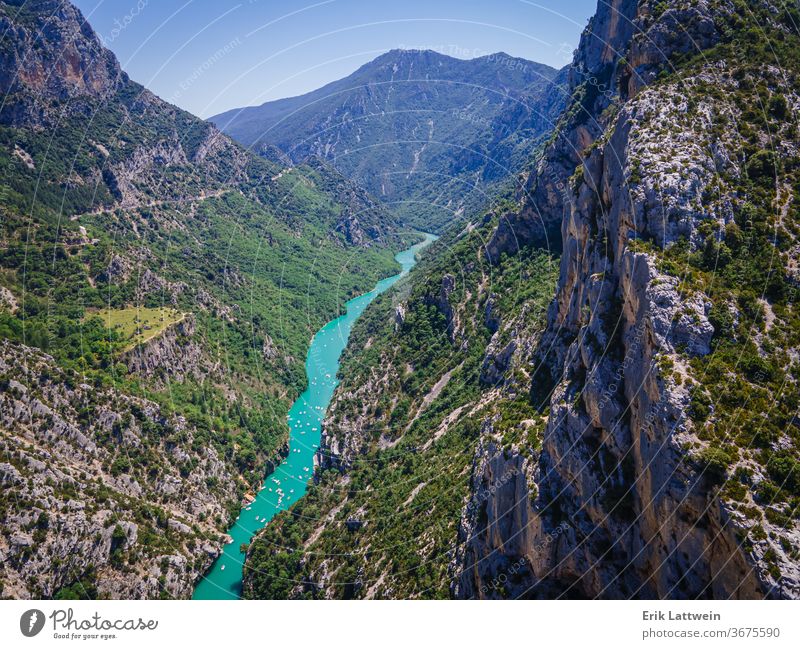 Amazing nature of the Verdon Canyon in France beautiful europe france outdoor canyon forest gorge green landscape provence rock scenery summer tourism travel