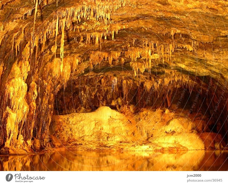 Fairy Grottos Saalfeld (Thuringia) Cave Mining Visual spectacle Stalactie cave fairy grottos Water