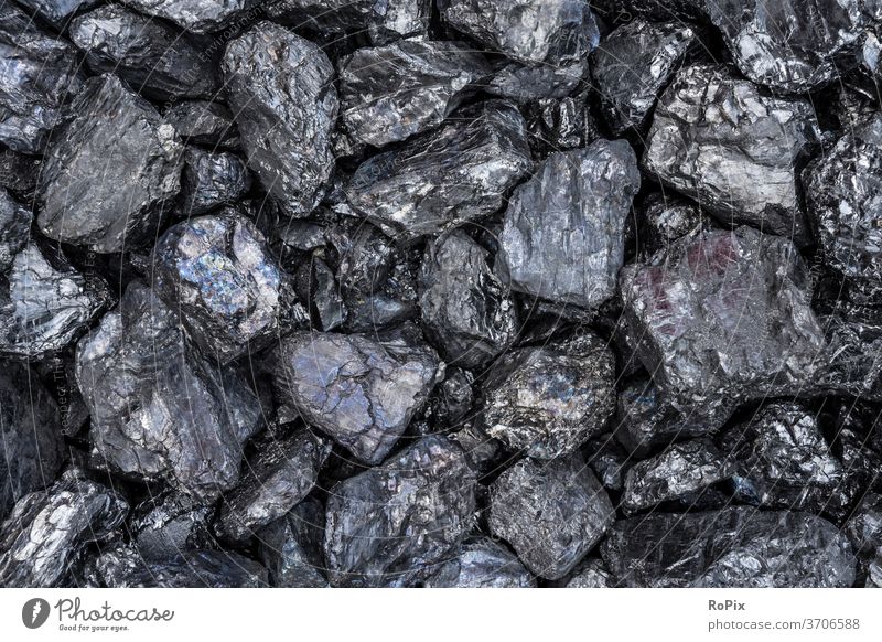 Background of hard coal in a colliery. pebble Pebble gravel texture structure Blue stones Monochrome variegated Stone Ocean mineral Minerals Nature mediation