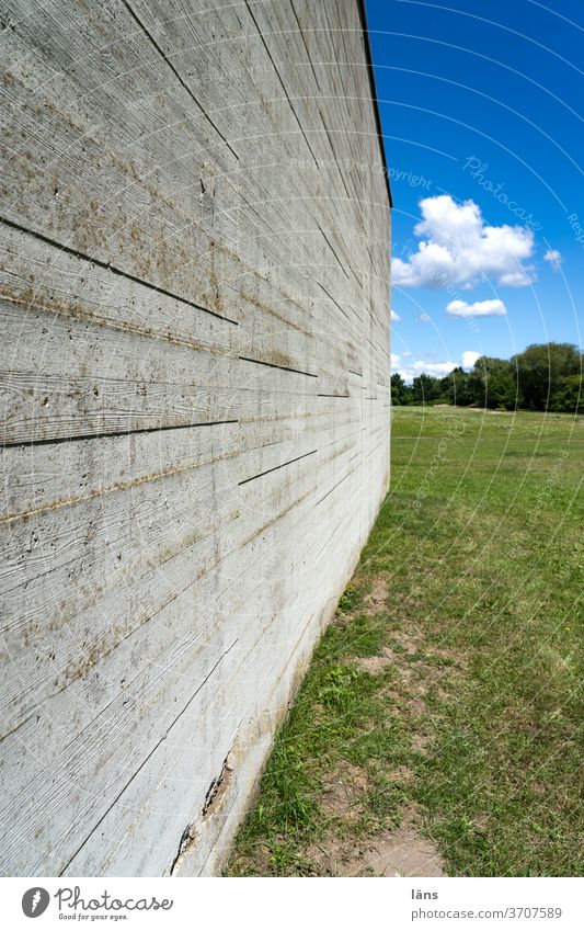 Division | prison wall Wall (barrier) jail Exterior shot Exclusion obstacle Hamburg Neuengamme Meadow Lock up Border Justice Penitentiary Captured Safety