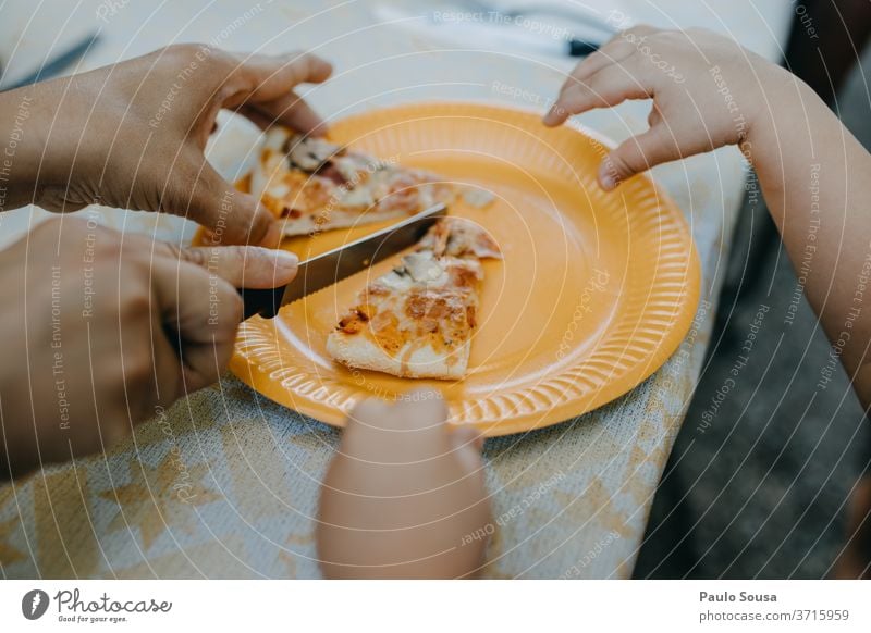 Close up hands slicing pizza Slice slice of pizza Pizza Eating Food Food photograph Food And Drink picking Dinner flat lay food melted cheese Interior shot