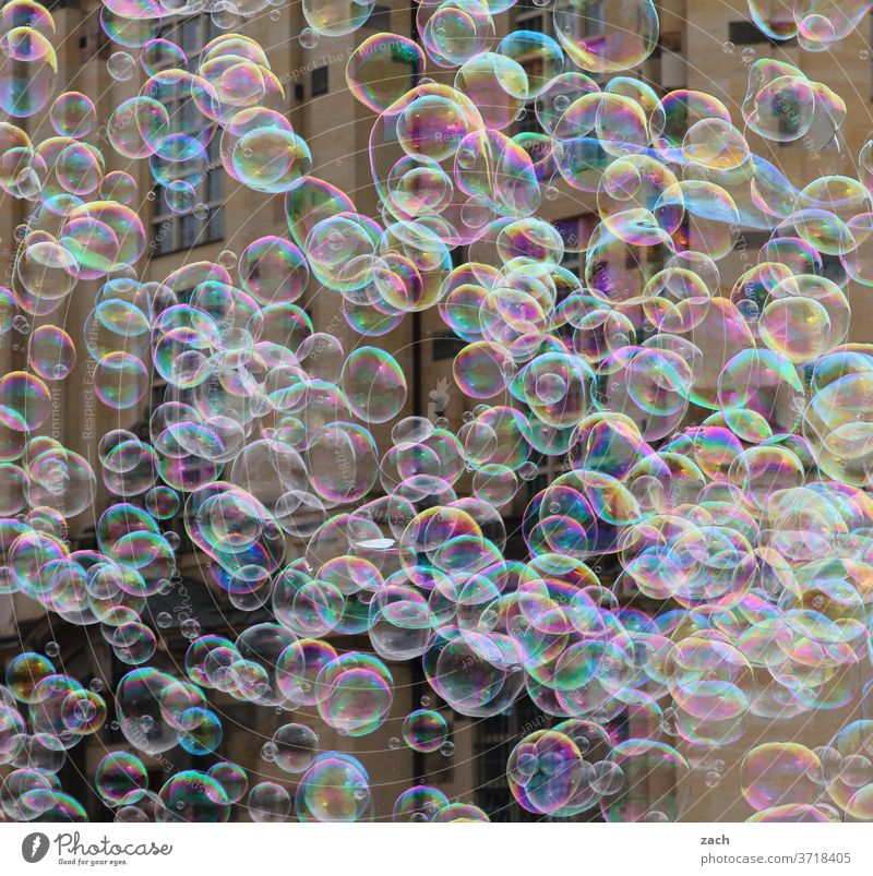 Dreams and soap bubbles Soap bubble Bubble Wall (building) variegated Flying Ease Many Infancy Children's game mass a lot quantity Round Hover