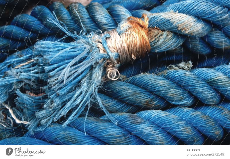 wattle Vacation & Travel Beach Ocean Sailing Rope Coast Navigation Boating trip Harbour Network Old Simple Firm Strong Blue Orange Turquoise White Power Safety