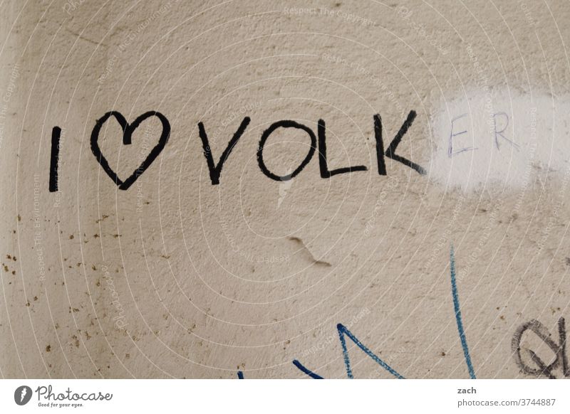 We are the Volker Graffiti street art Wall (barrier) Mural painting Facade embassy Letters (alphabet) Digits and numbers Youth culture Art Street art Creativity