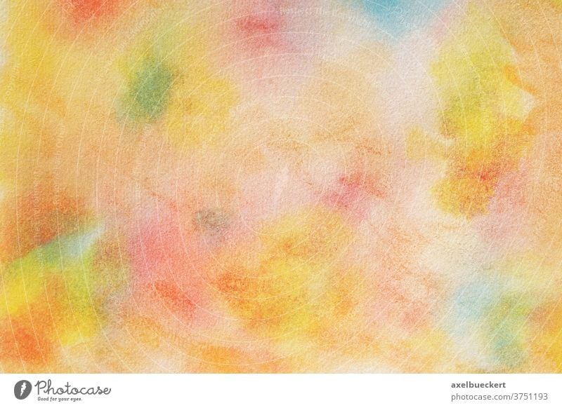 multicolored watercolor background on paper texture - a Royalty Free Stock  Photo from Photocase