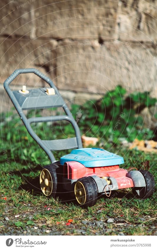 Kids Lawn Mower Toy Toys Children's lawn mower children Infancy game device Miniature Lawnmower Kindergarten Playground