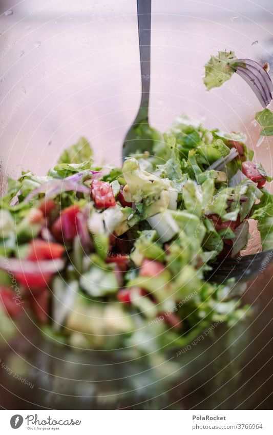 #A# Salad bowl Lettuce Cucumber Salad leaf salad bowl salad leaves green Food Colour photo Nutrition Diet Healthy Fresh Vegetarian diet Vegetable