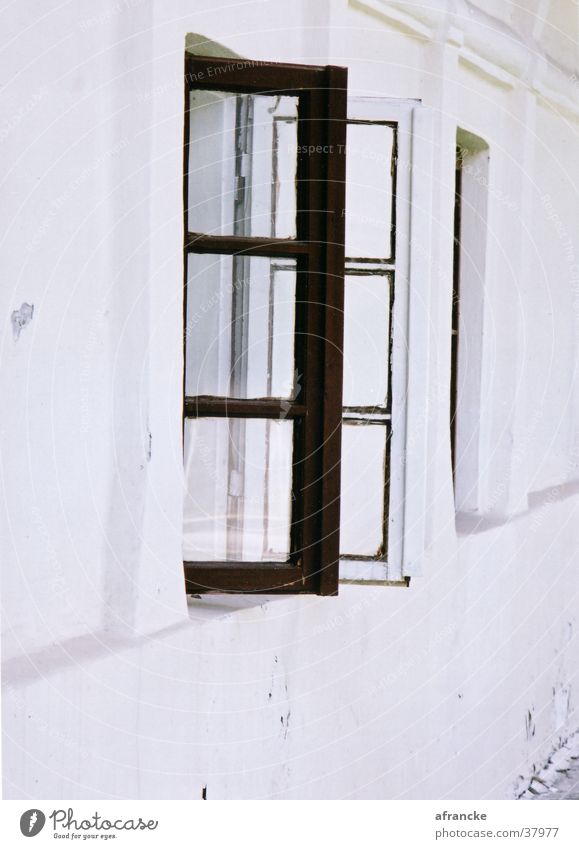 outlook Window House (Residential Structure) White Romania Wall (building) Architecture Graffiti