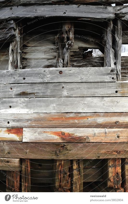 Shipwreck-abandoned wooden boat at Sildpolltjonna. Sildpollnes-Austnesfjorden-Austvagoya-Lofoten islands-Norway. 0151 fishing boat deserted wooden plank