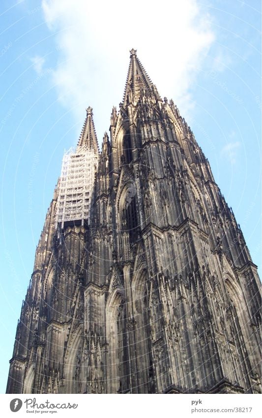 Cologne Cathedral Church spire Manmade structures Architecture Dome Religion and faith Sky