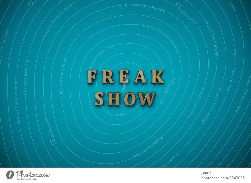 FREAKSHOW Freak show wackier Madman bizarre Crazy Alarming unusual flipped out gone bananas strange Whimsical Sick Letters (alphabet) Typography Characters