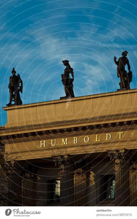 Humboldt University Architecture Berlin Office Germany Worm's-eye view Capital city House (Residential Structure) Sky downtown Middle Skyline Tourism