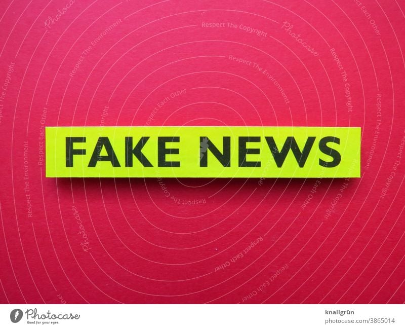Fake News fake news Politics and state Society Information bootlicker Lie (Untruth) Manipulation Characters Colour photo Red Green Black Deserted Communicate