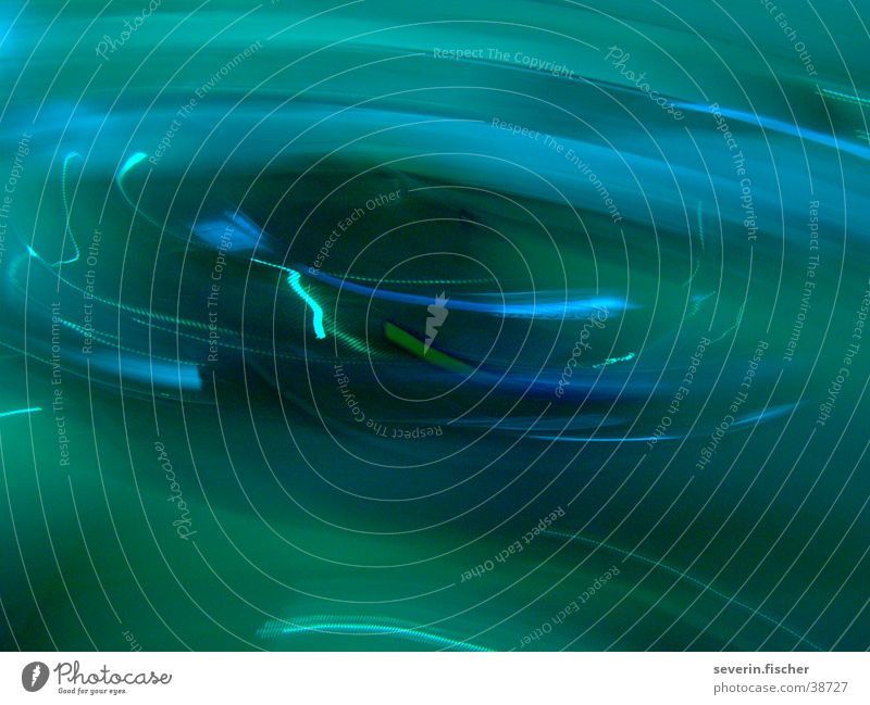 jib-jiab Blur Blue gradation Whirlpool Long exposure Car Circle Swirl moving Movement