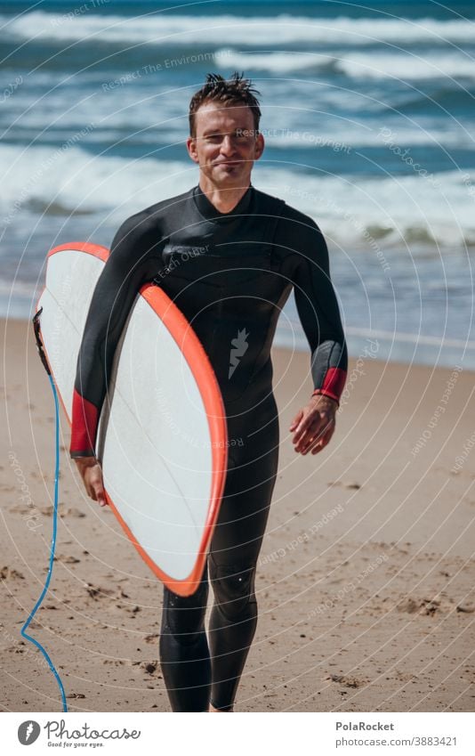 #A0# Surfer's paradise coast Man Lifestyle Athletic Water Timeless To enjoy spiritually Spirituality Snapshot tranquillity Idyll Extreme sports Aquatics Sports