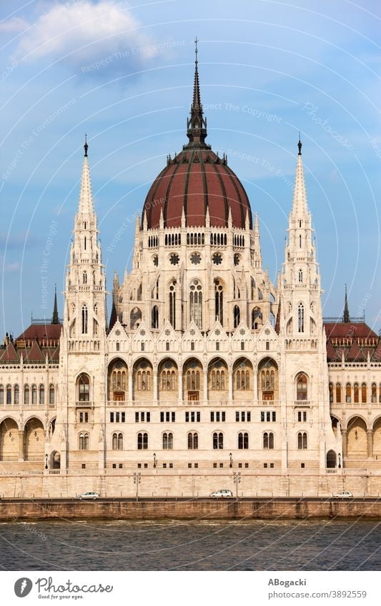 Hungarian Parliament Building in Budapest architectural architecture attraction budapest building city danube europe exterior facade heritage historic spire