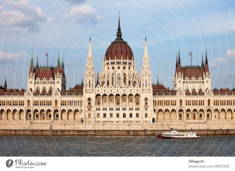 Hungarian Parliament Building in Budapest architectural architecture attraction budapest building city danube europe exterior facade heritage historic hungarian