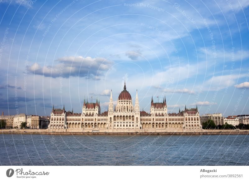Hungarian Parliament Building in Budapest architectural architecture attraction budapest building city danube europe exterior facade heritage historic hungarian