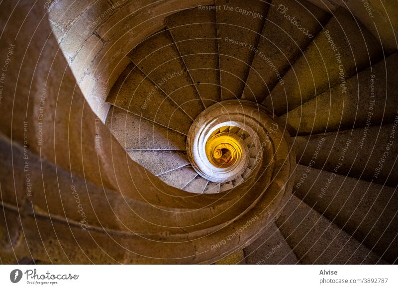 the perfection of a man-made rock snail stone spiral architecture staircase ancient stairs travel art historical carving ornate old carved abstract antique view