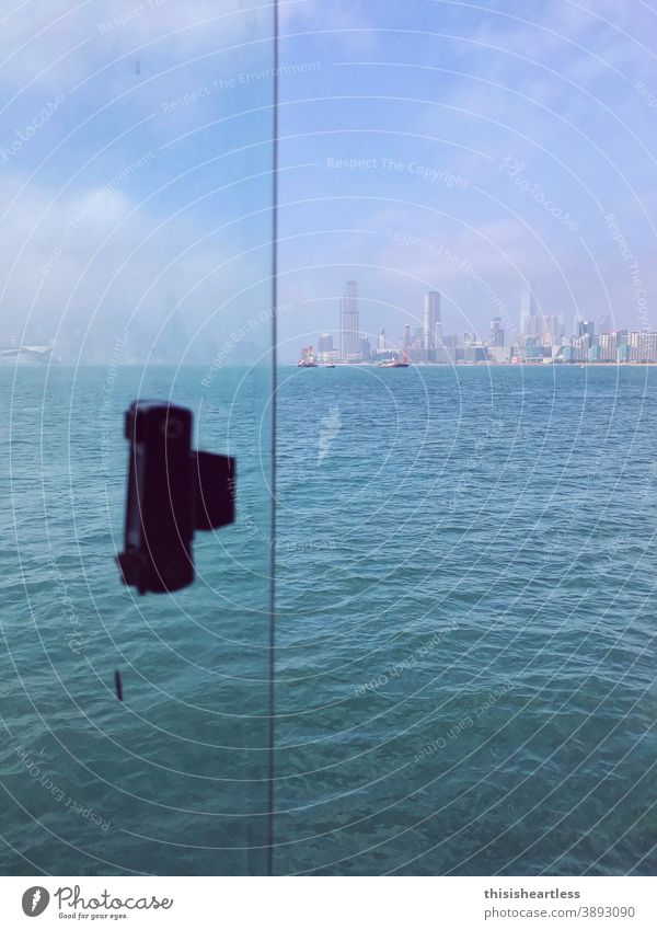 *milk eye Glass Pane Glass window Vista see through Slice frowzy smudged Dirty Concealed Looking Vantage point ship Navigation Ferry Crossing Harbour Port City