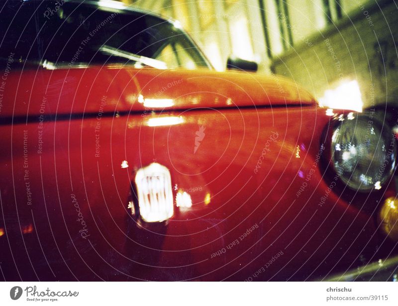 cinquecento Night Red Long exposure Iconic Night life Things Car Detail