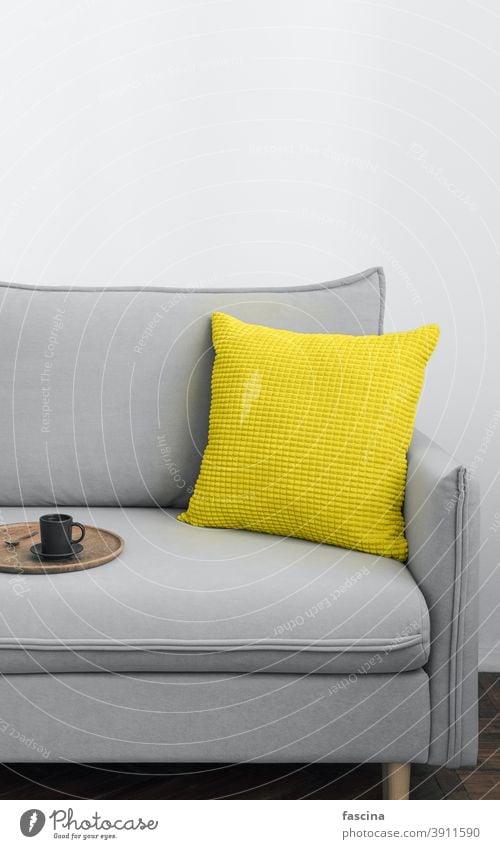 The color of the year 2021 in scandy interior color 2021 color of year illuminating yellow ultimate gray scandinavian room background vertical design trend grey
