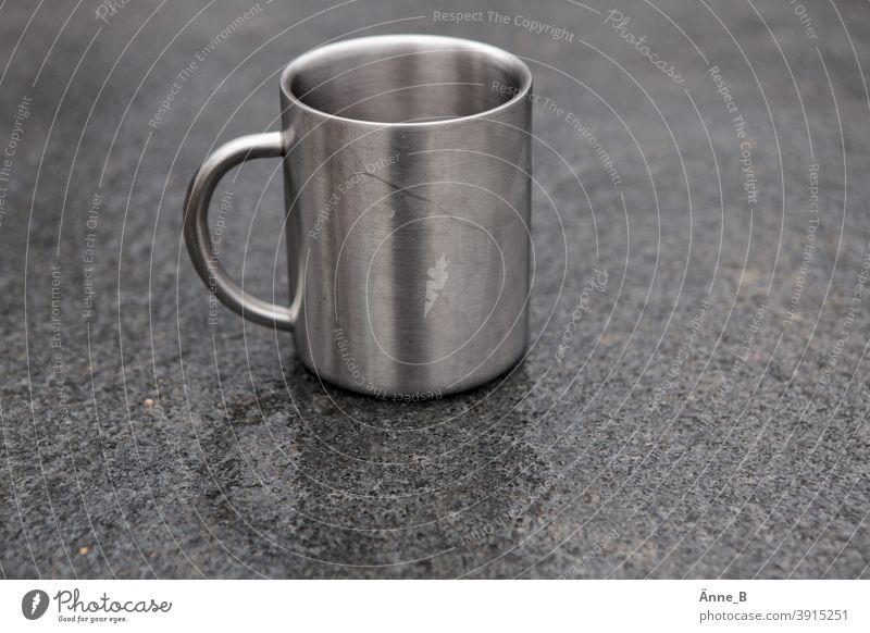 Cold Days II - Stainless Steel Mug High-grade steel Stainless steel cup warm Hot Gray Gloomy Warm up Cup have a cup outdoor In transit Bright spot