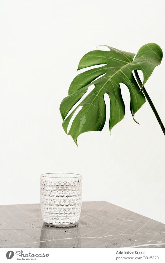 Glass of water on marble table glass fresh drink beverage mineral natural full clear liquid thirst healthy hydrate refreshment clean pure aqua product wellness