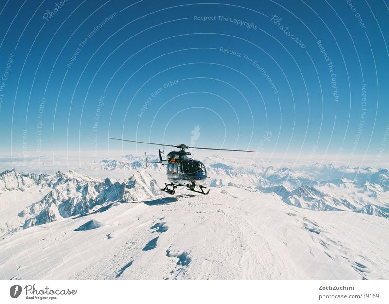 Heli on ice Helicopter Electrical equipment Technology Eurocopter Mountain Snow Aviation