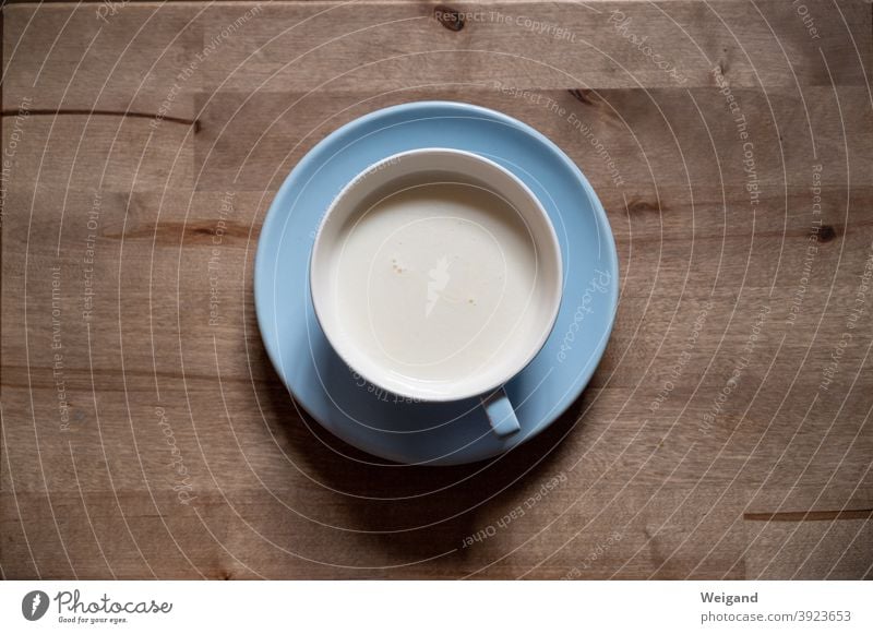 Milk in cup Simple White Dairy Products Cup Blue Reduced fasting Little Break lactose-free