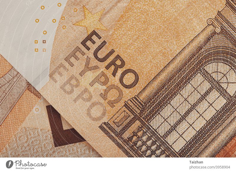50 euro banknotes, close up . Paper Money banking economy exchange finance investment money pay payment currency background buy commerce commercial debt