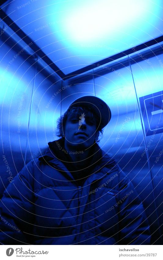 Man in Blue Portrait photograph Style Lifestyle Light