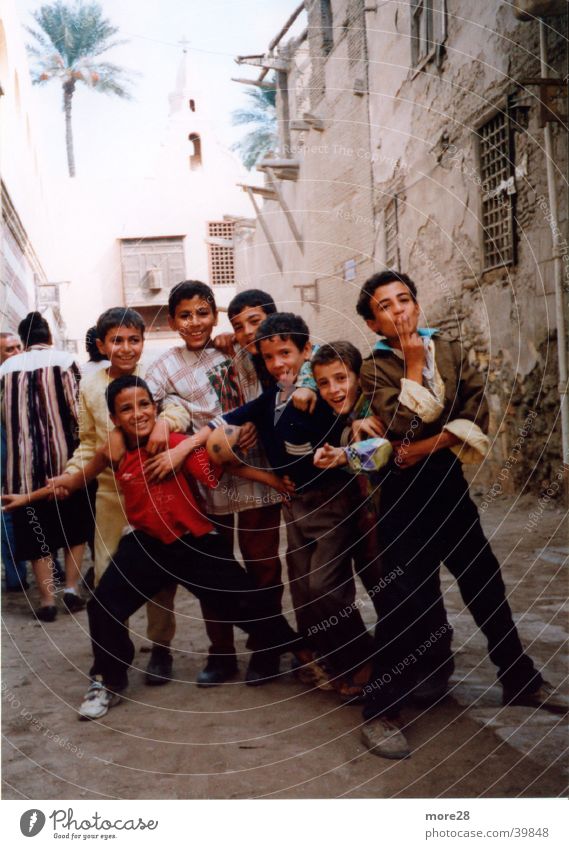 Street children in Egypt Child Group