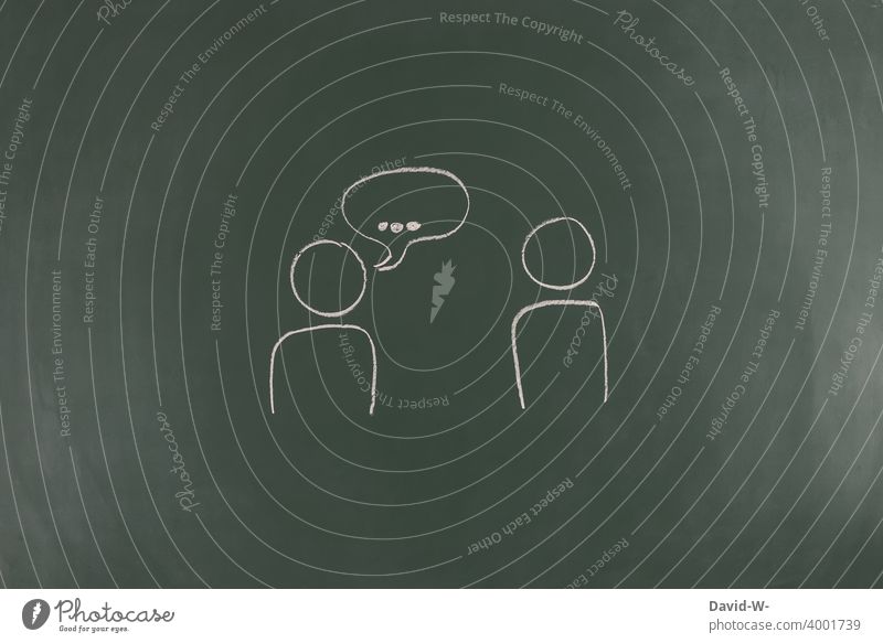 communicate with each other Communicate people talk maintain To talk replace social contacts conversation Contact Stick figure Drawing Blackboard Chalk Together