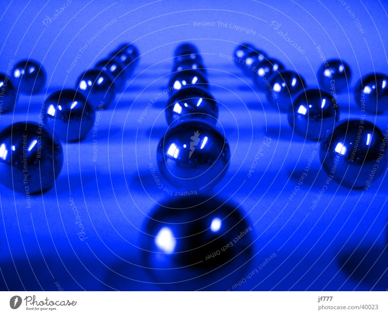 TheBall Vanishing point Formation Marble Things Sphere Blue Arrangement Line Metal