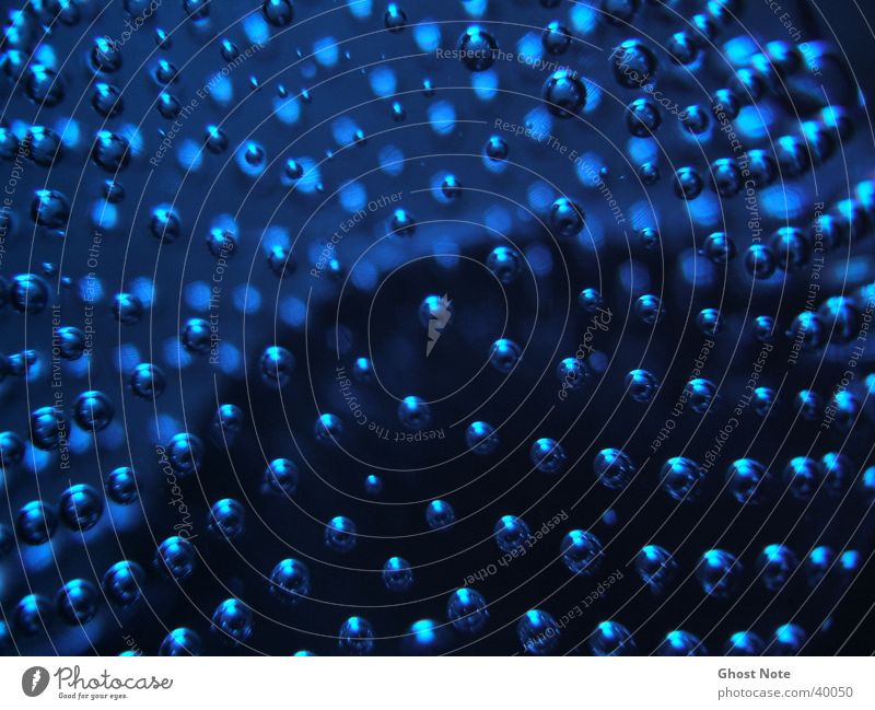 BINARY WATER Black Style Macro (Extreme close-up) Close-up Water Glass Bottle Blue Point
