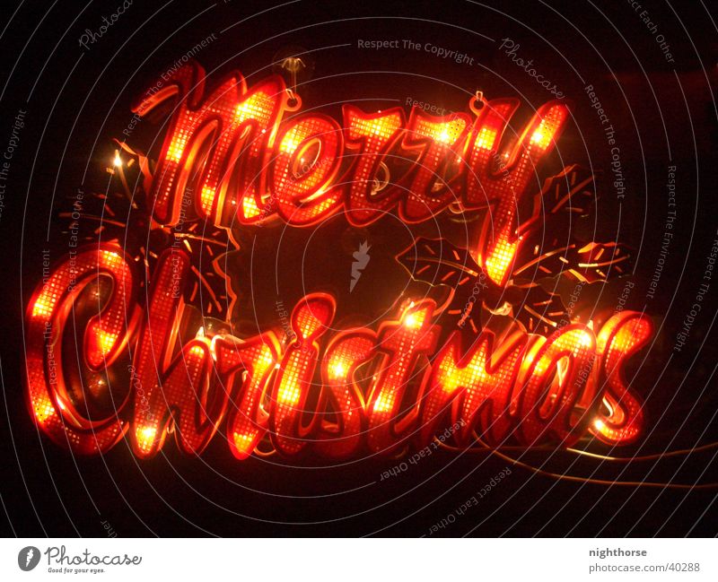 Glowing X-Mas Jewellery Window Light Christmas & Advent merry Lighting