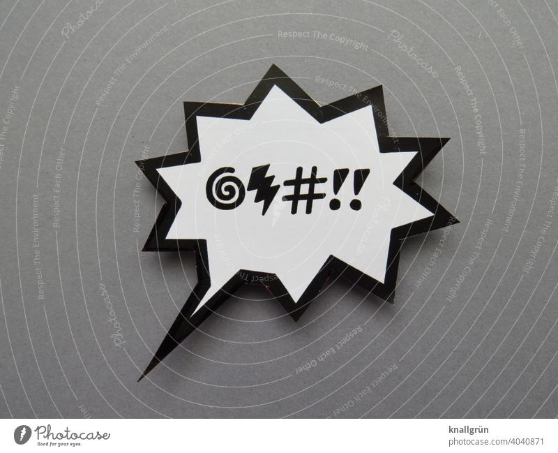 sign language Speech bubble Sign Communicate Characters Signs and labeling To talk Anger agressive Warning sign diamond hash day Exclamation mark jagged Prongs
