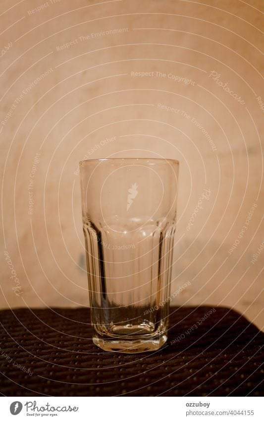 empty glass isolated transparent white drink water background purity simplicity liquid thirst thirsty crystal fragility single bar object tableware beverage